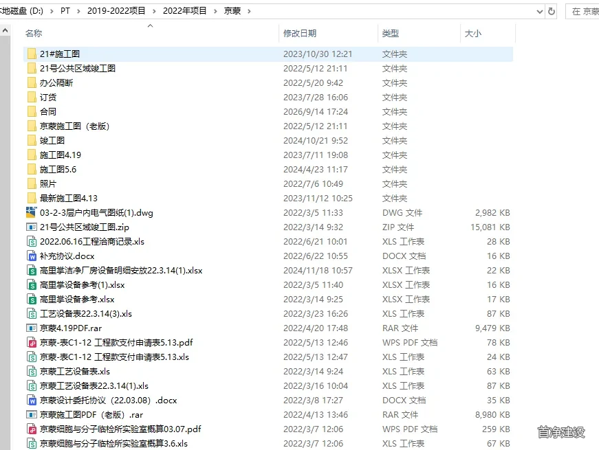 京蒙医学检验中心新建项目的项目资料目录,不是施工现场