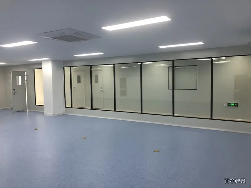 北京首净承建的格林菲尔德药业净化项目现场图